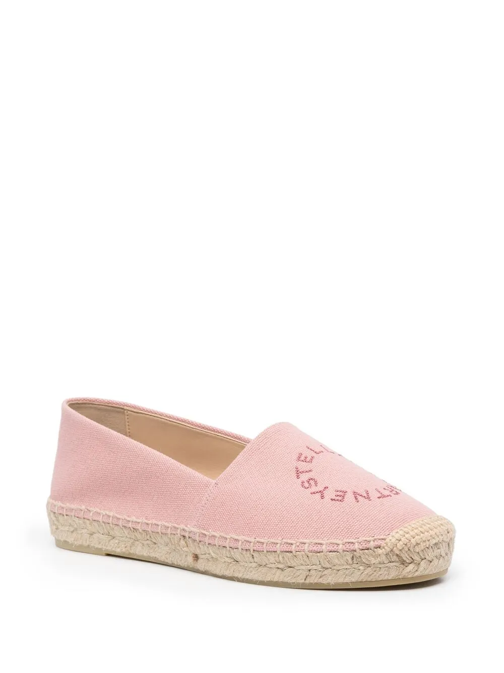 Image 2 of Stella McCartney logo-embroidered espadrilles