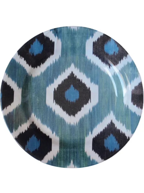 Les-Ottomans Ikat ceramic plate (19cm)
