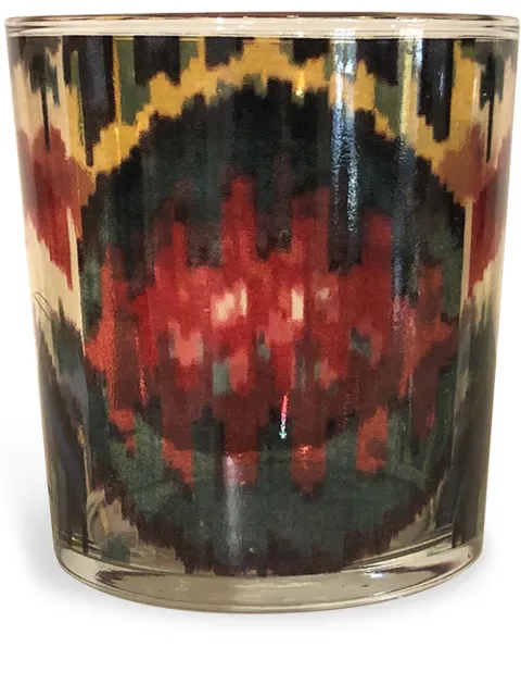 Les-Ottomans Ikat' set of four glasses