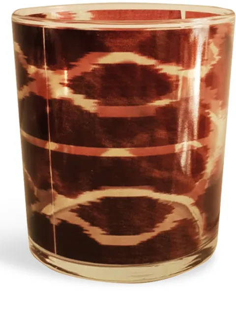 Les-Ottomans Ikat' glass set of four