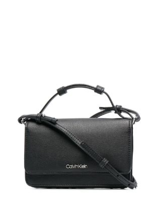 calvin klein flap wallet mini bag