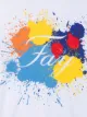 Fay Kids TEEN splash logo T-shirt