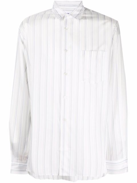 Comme Des Garcons Shirt vertical stripe-print shirt Men