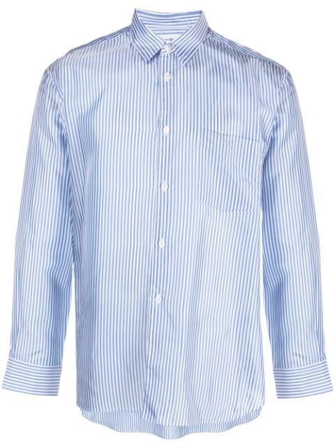 Comme Des Garcons Shirt vertical stripe-print shirt Men