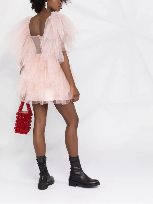 Loulou Tulle Mini Dress - Farfetch