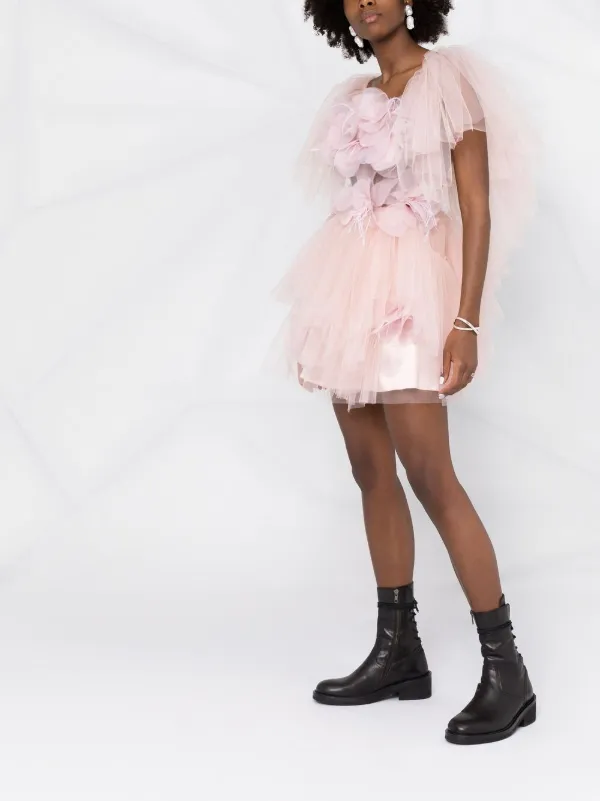 Loulou Tulle Mini Dress - Farfetch