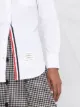 Thom Browne logo-patch cotton shirt