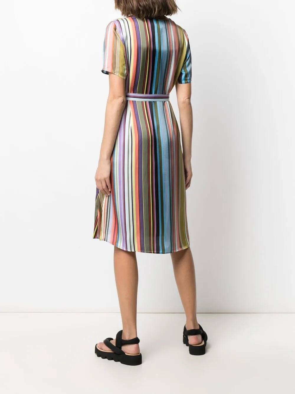 PS Paul Smith Gestreepte shiftjurk Blauw