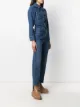 Stella McCartney Macacão jeans com lavagem vintage