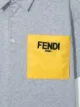 Fendi Kids TEEN logo-embroidered polo shirt