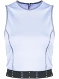 MCQ sleeveless cropped top - Purple