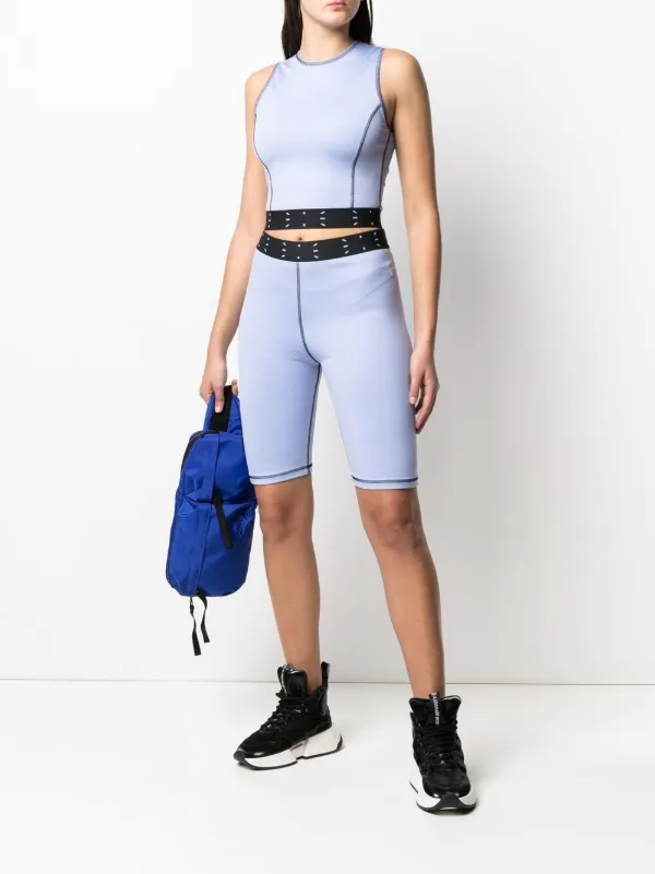 MCQ ノースリーブ クロップドトップ | パープル | FARFETCH JP