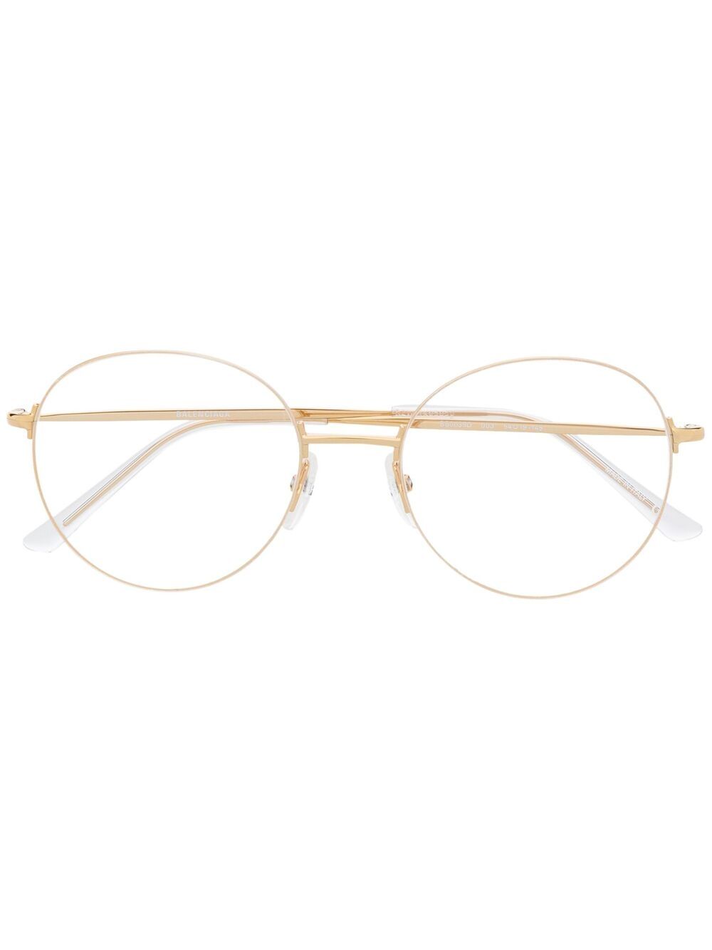 фото Balenciaga eyewear очки в круглой оправе