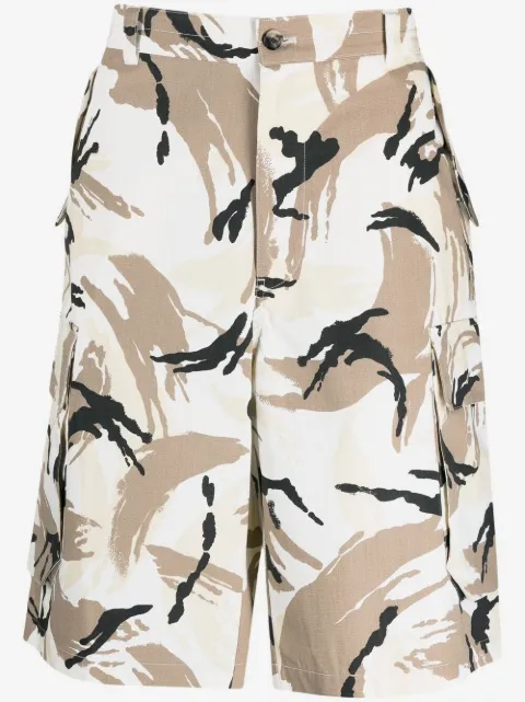 Kenzo bermuda à imprimé camouflage