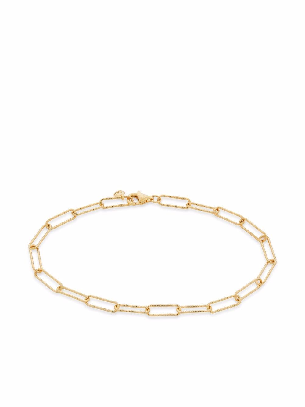monica vinader bracelet alta en chaîne texturée - or