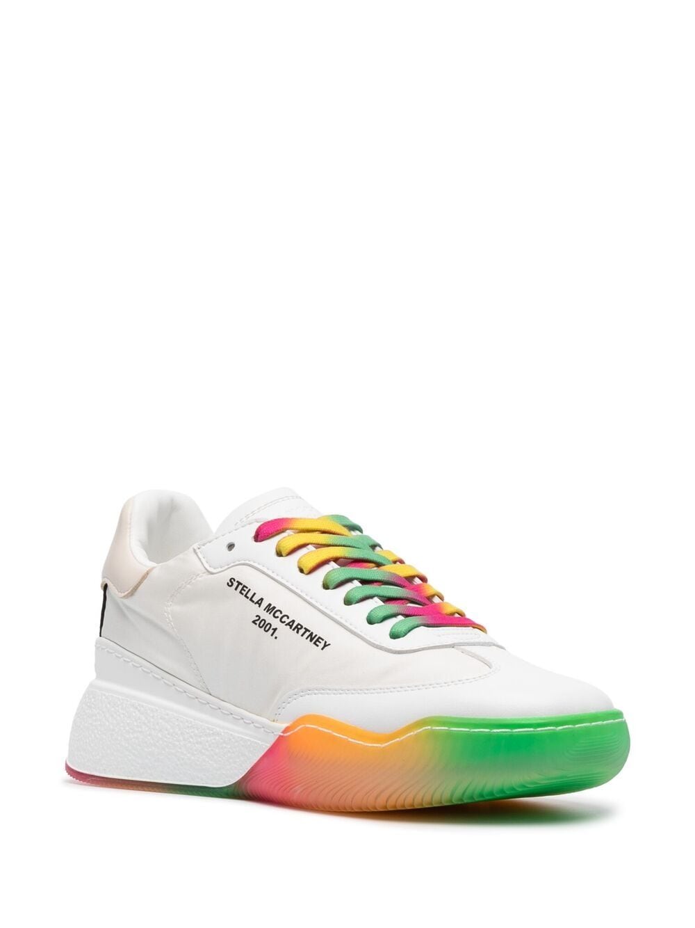 Stella McCartney Loop sneakers met kleurverloop - Wit