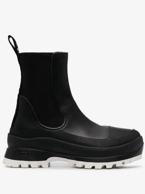 Stella McCartney bottines Trace bicolores