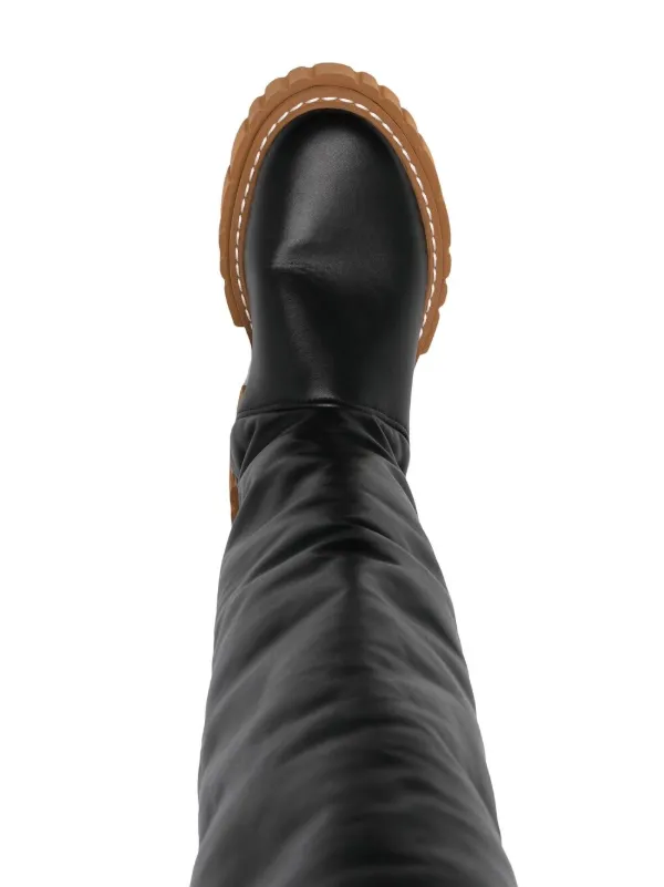 Stella McCartney Emilie over-the-knee Boots | Black | FARFETCH