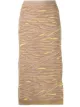 Bild 1 von Stella McCartney Strickrock mit Animal-Print