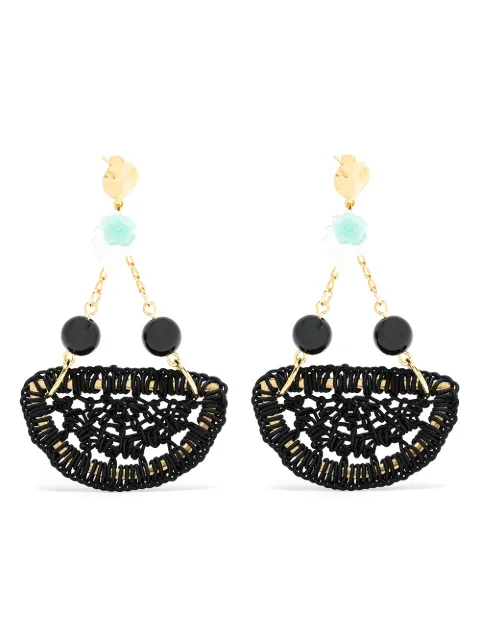 Amir Slama crochet earrings