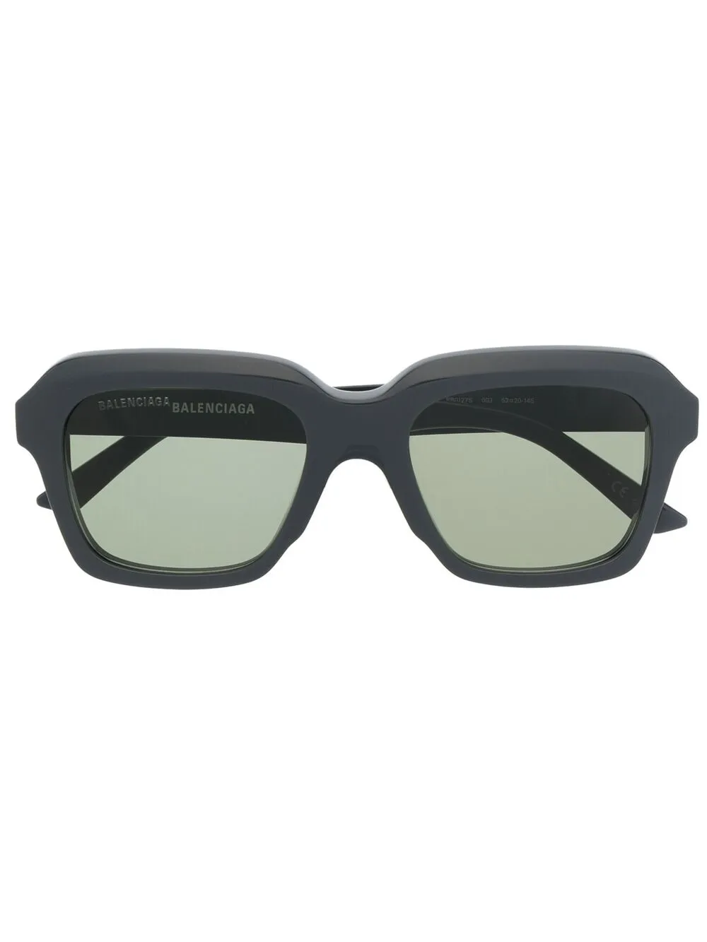 фото Balenciaga eyewear солнцезащитные очки в квадратной оправе