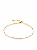 Monica Vinader fine beaded chain bracelet - Gold