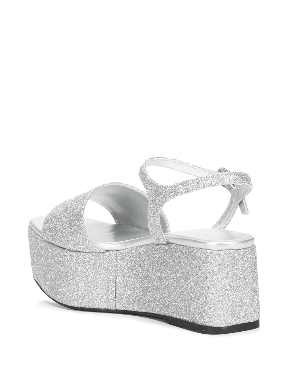 фото Madison.maison сандалии на платформе с блестками