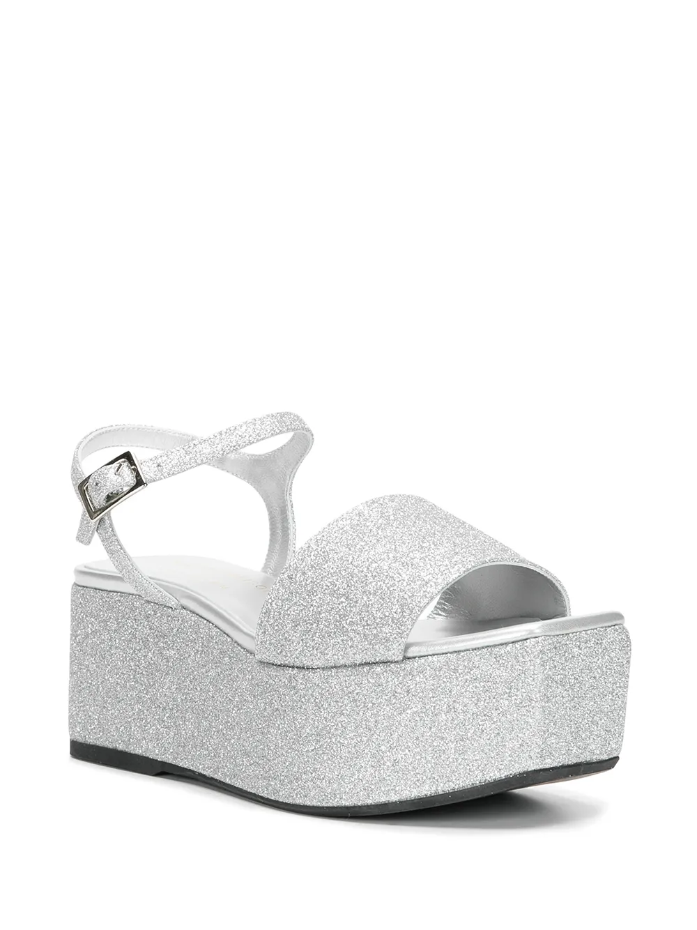 фото Madison.maison сандалии на платформе с блестками