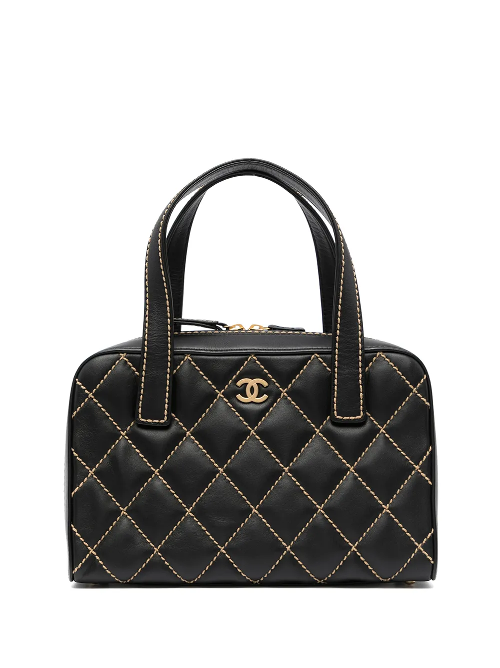 фото Chanel pre-owned сумка-тоут wild stitch 2005-го года