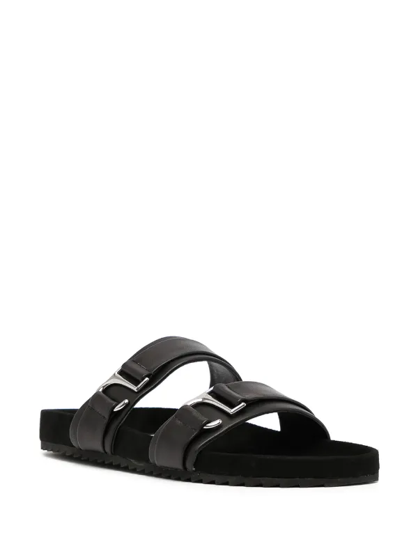 Dahlia leather slides clearance