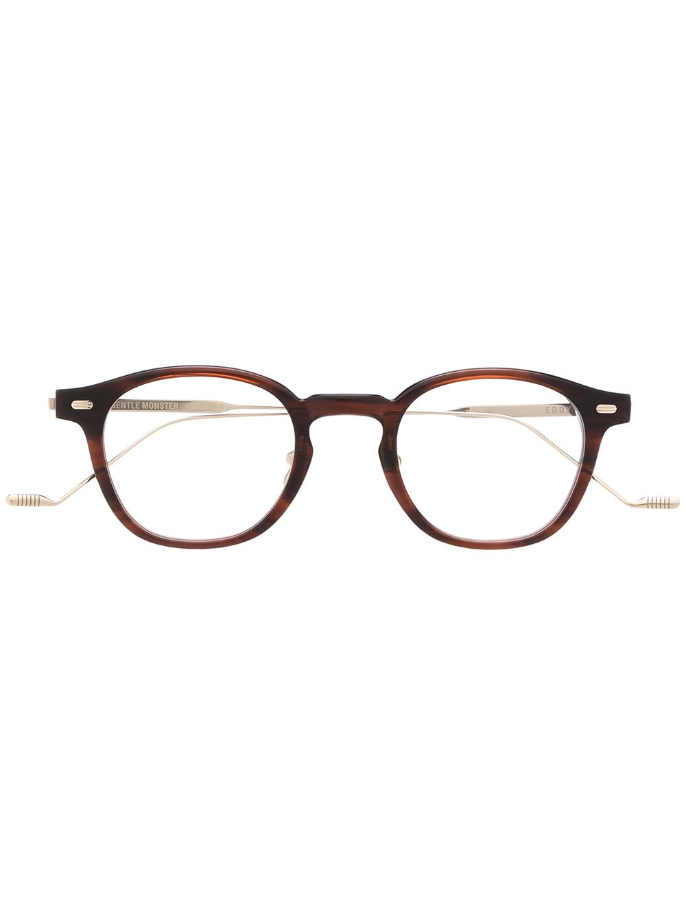 Gentle Monster Eddy B4 Round-frame Glasses In Red