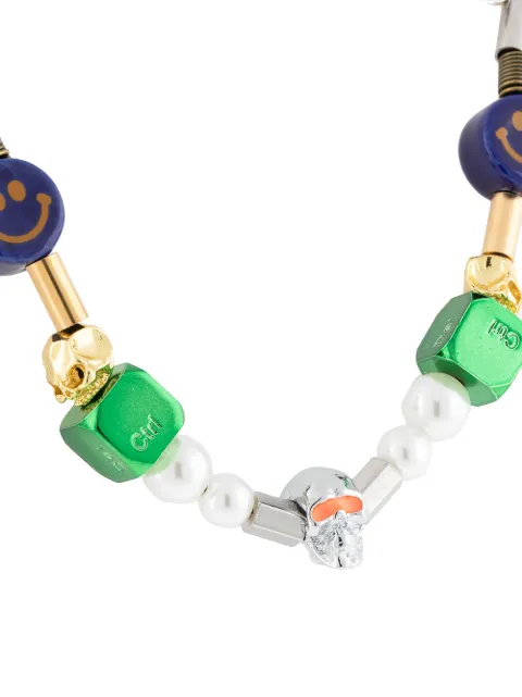 *EVAE+ Smiley Face Beaded Necklace - Farfetch