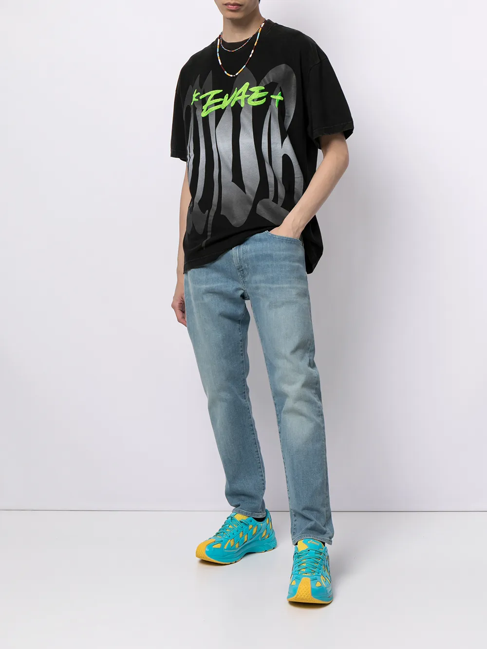 фото *evae+ футболка с графичным принтом