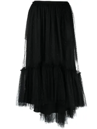 red valentino tulle skirt