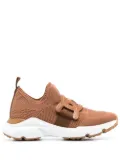 Tod's chain-link detail slip-on sneakers - Brown
