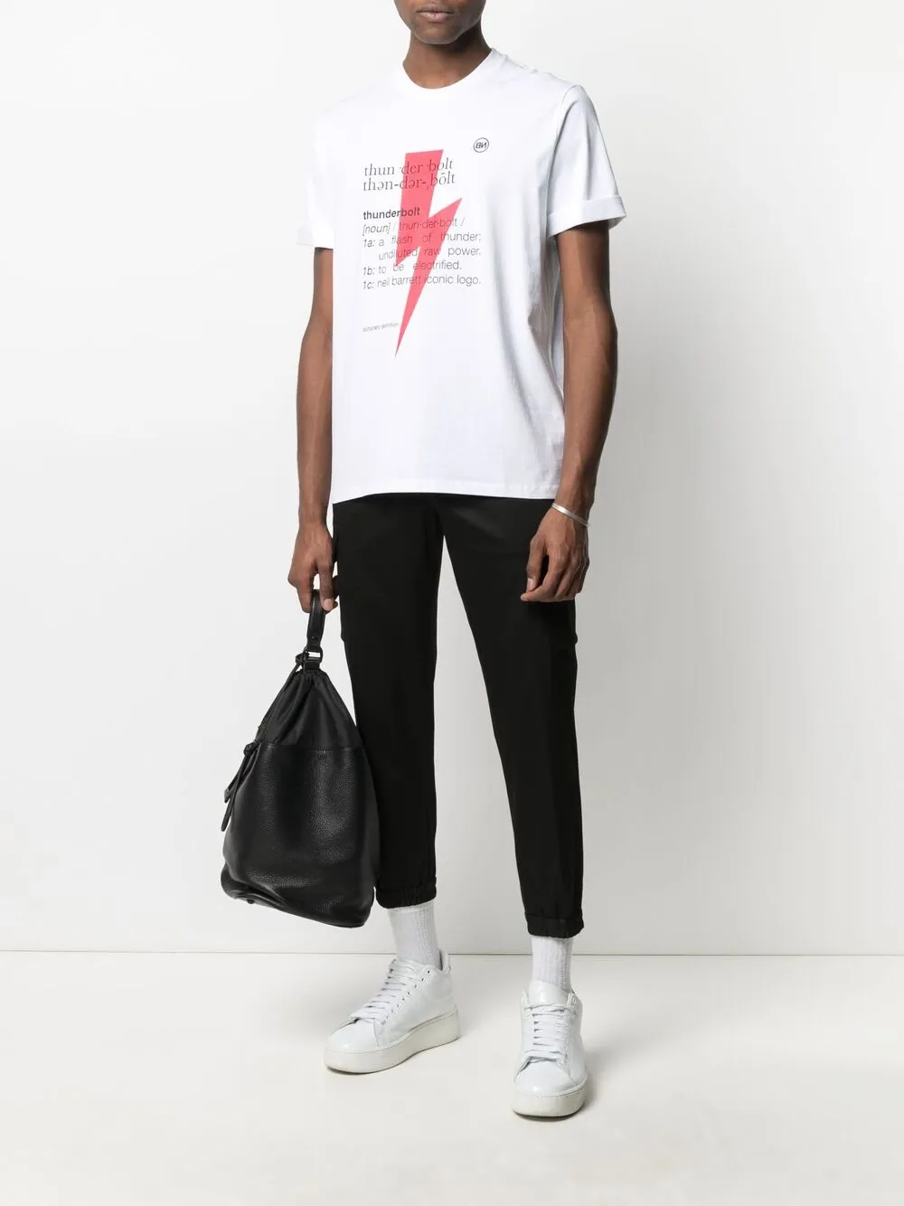 Neil Barrett Thunderbolt Definition T-shirt - Farfetch