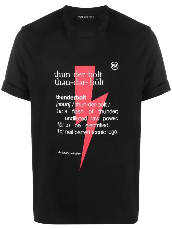 neil barrett thunderbolt t shirt