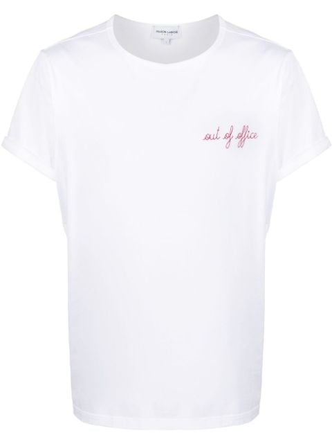 Maison Labiche Out Of Office slogan T-shirt