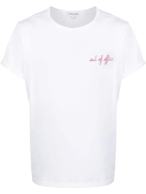 T-shirt à slogan imprimé - Maison Labiche - Modalova