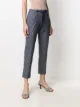 Circolo 1901 mid-rise slim-fit trousers