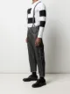Junya Watanabe heart-stitched cropped jeans