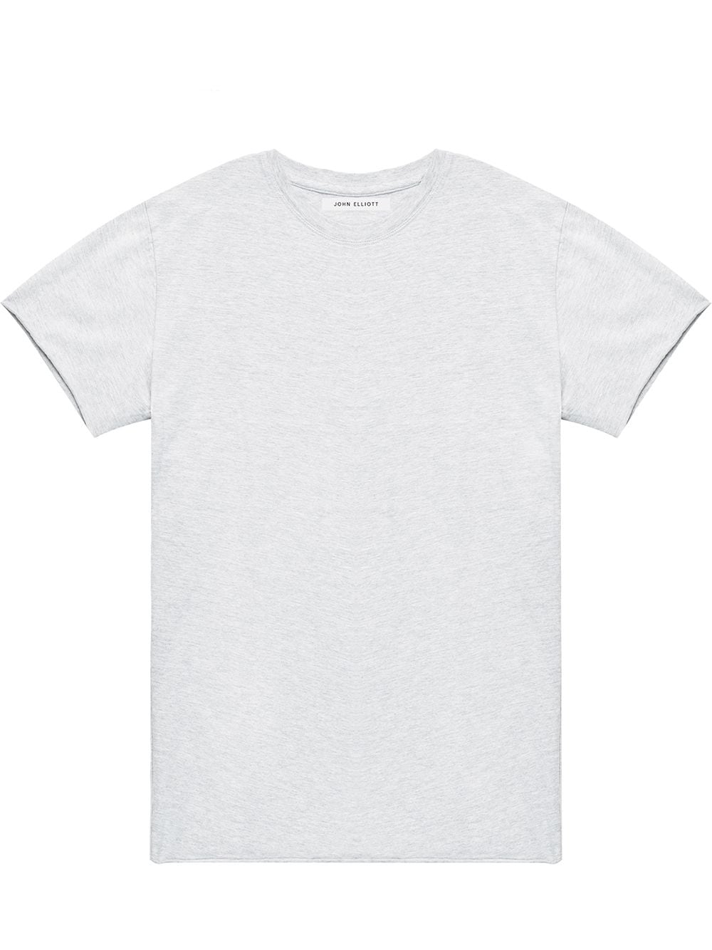 Shop John Elliott Round Neck Short-sleeved T-shirt In Grey