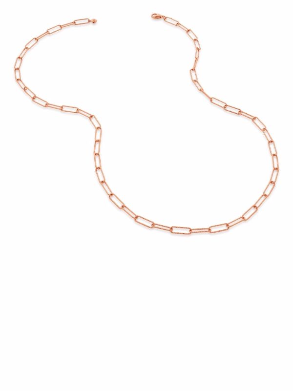 alta textured chain necklace