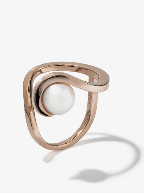 TASAKI 18kt rose gold TASAKI Atelier Aurora Akoya pearl ring