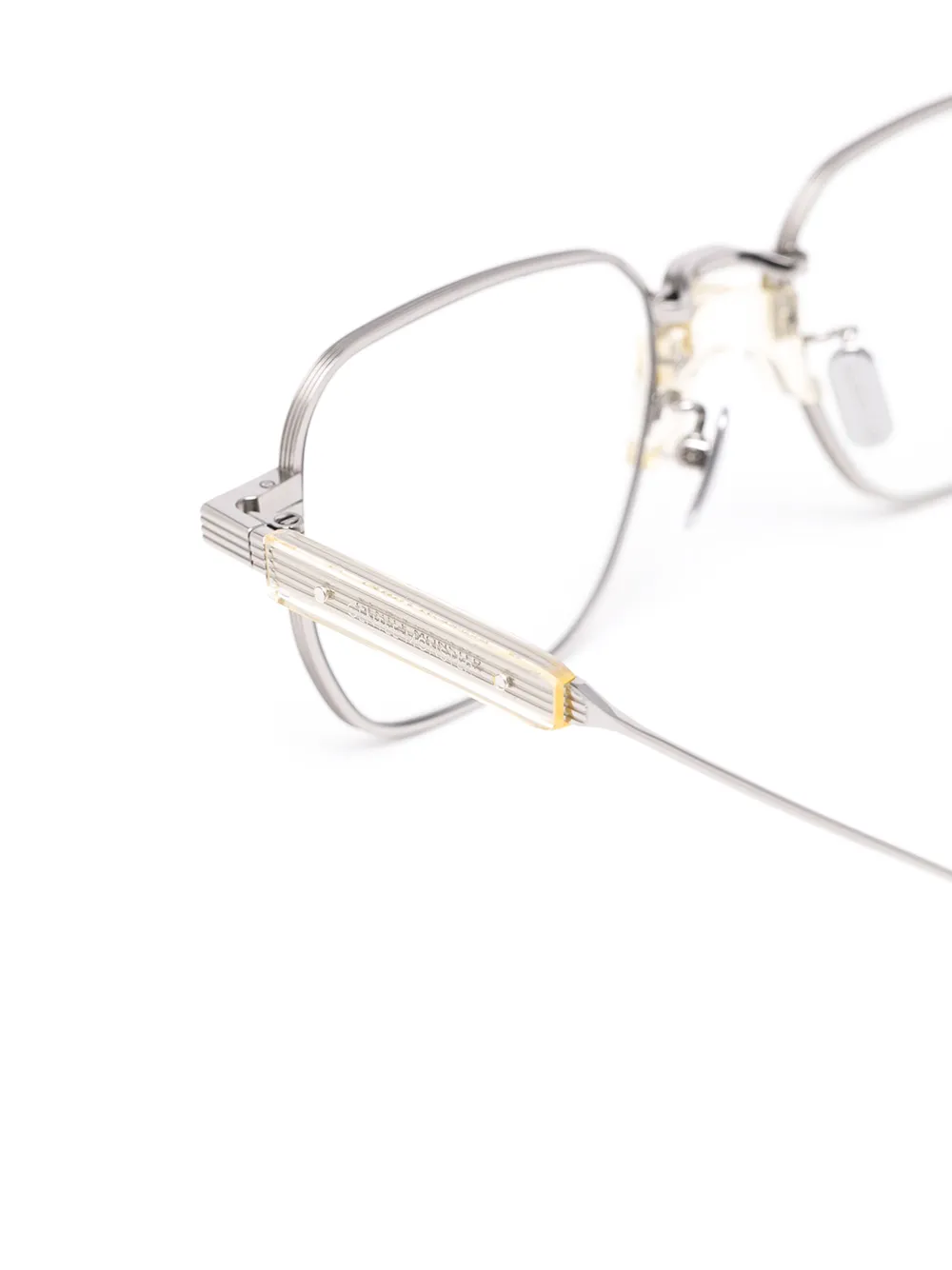 Shop Gentle Monster Catta C2 Square-frame Glasses In Silber