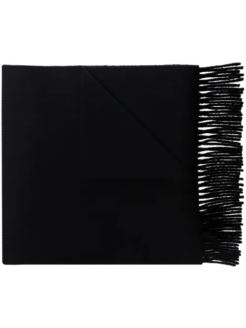 TOTEME écharpe à franges - Noir - TOTEME - Modalova