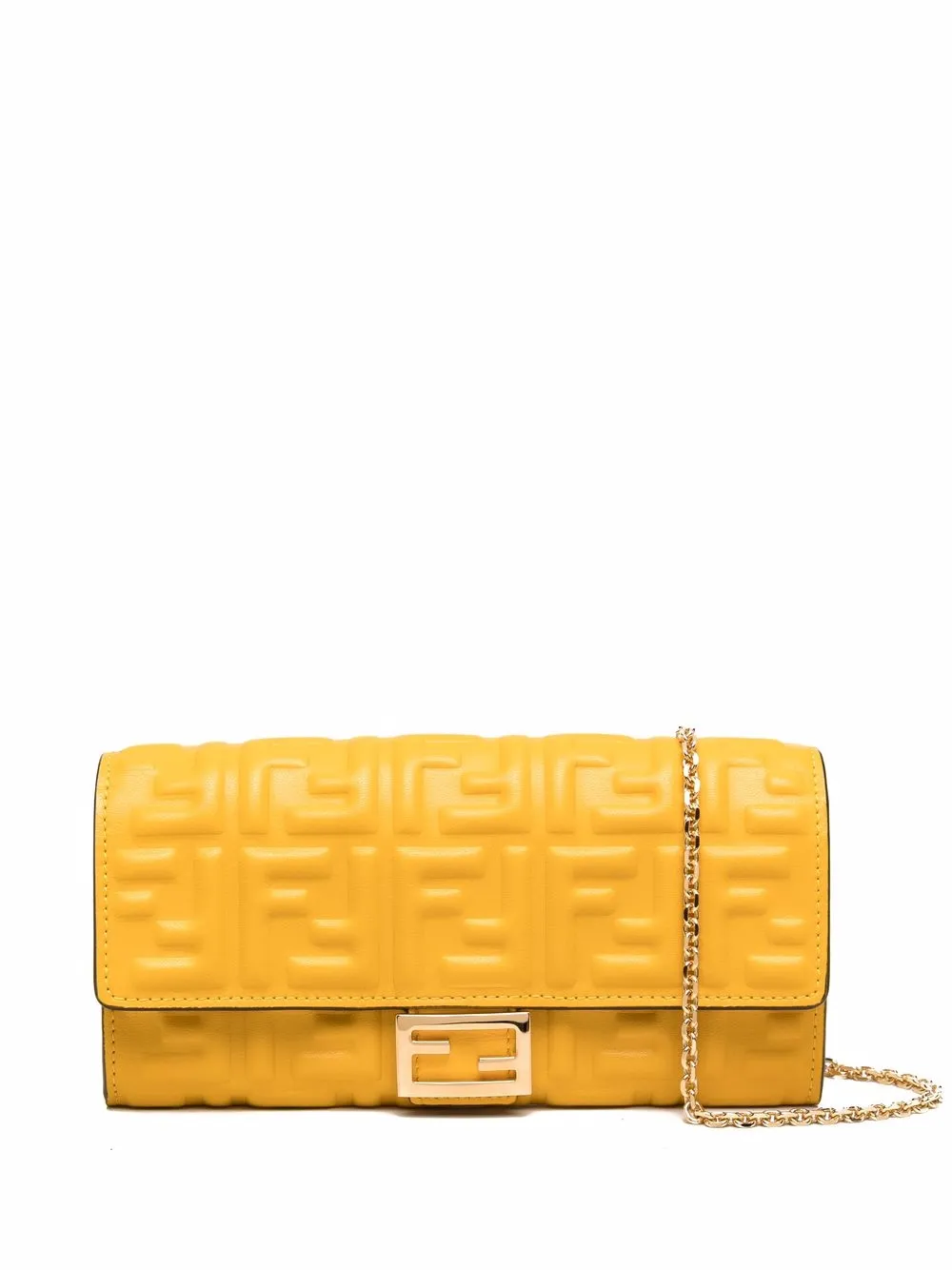 фото Fendi кошелек baguette с тисненым логотипом