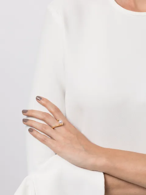 TASAKI 18kt Yellow Gold Cascade Akoya 
