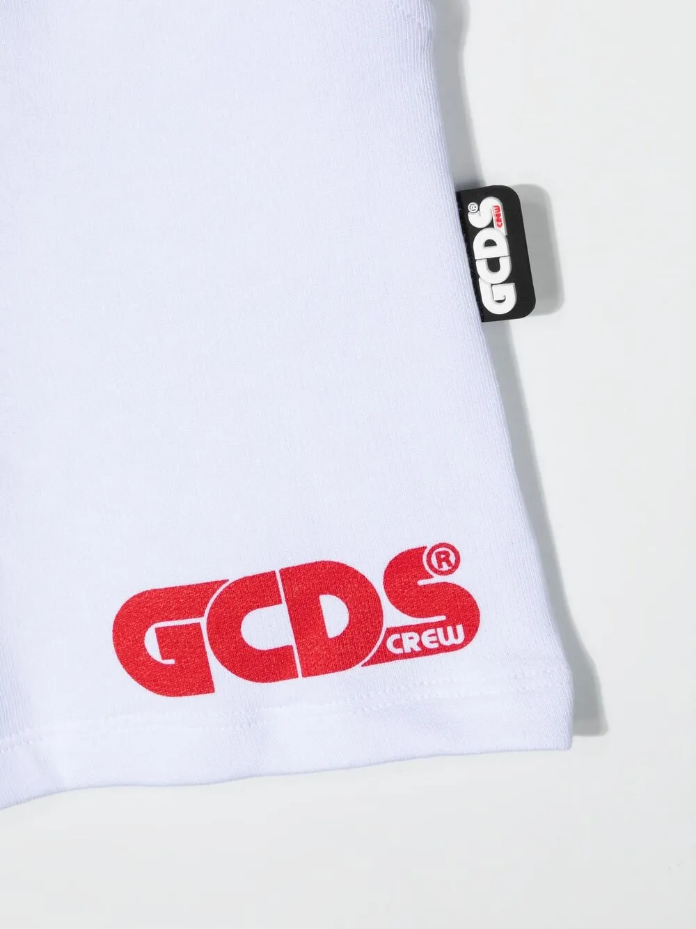 фото Gcds kids шорты из джерси с логотипом