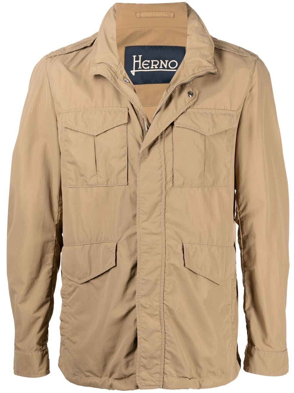 фото Herno куртка с высоким воротником и карманами